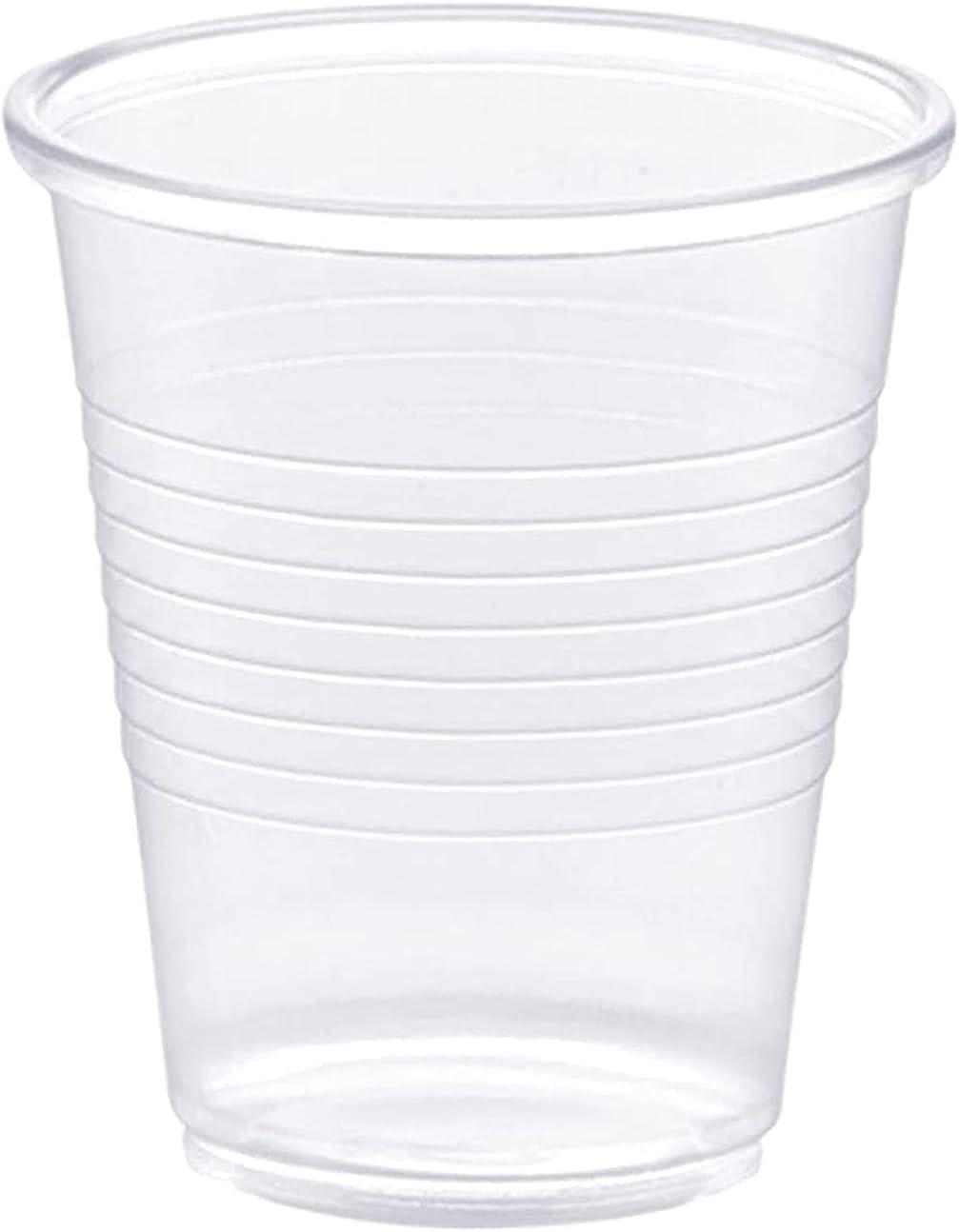 imagePAMI Disposable Plastic Cups Bpa Drinking Glasses for Parties Cold Drinks Smoothies Jello Cocktails 5 Oz Pack of 1005 Oz Case of 2400